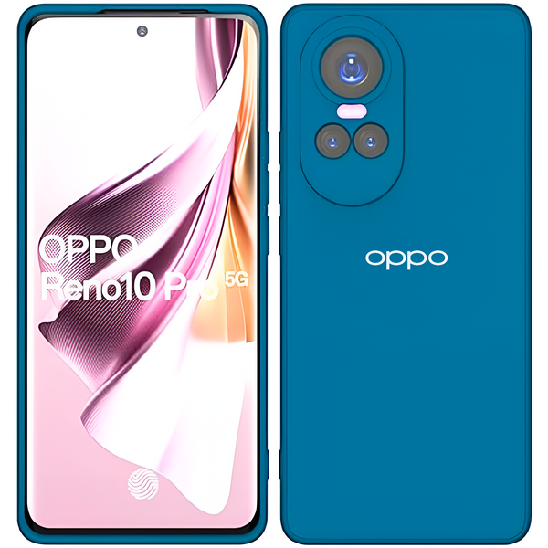 Cosmic Blue Camera Original Silicone case for Oppo Reno 10