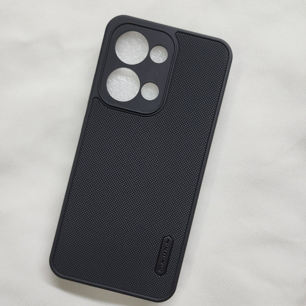 Black Niukin Silicone Case for Oppo Reno 13 5G
