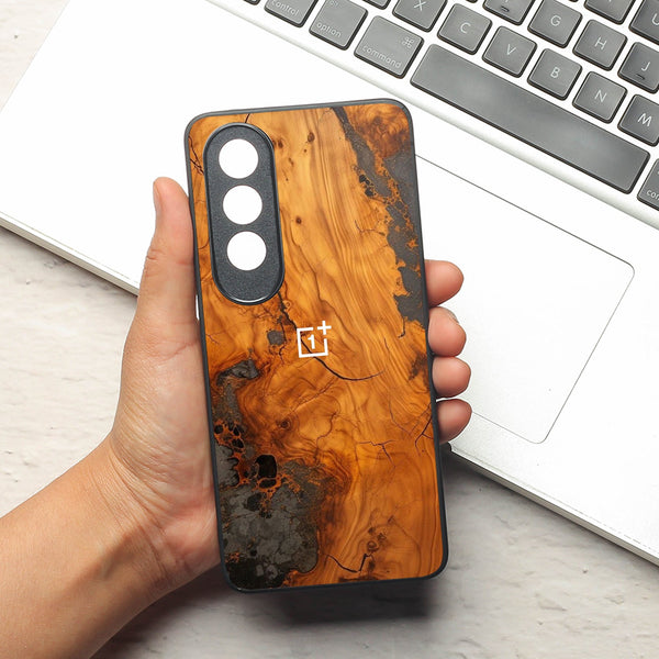 Lava Oak metal back case for Oneplus Nord CE 4
