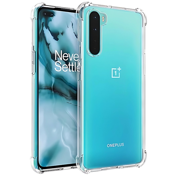 SilicaClear Transparent Silicone Case for Oneplus Nord