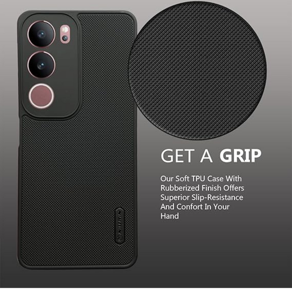 Black Niukin Silicone Case for Vivo Y29