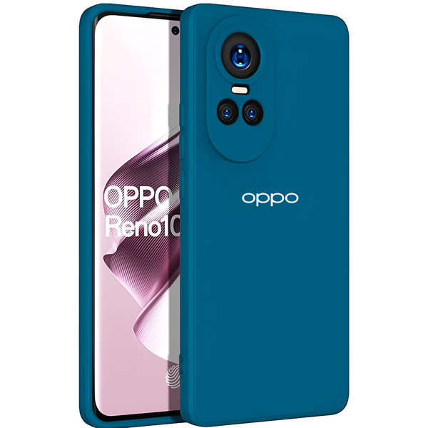 Cosmic Blue Camera Original Silicone case for Oppo Reno 10