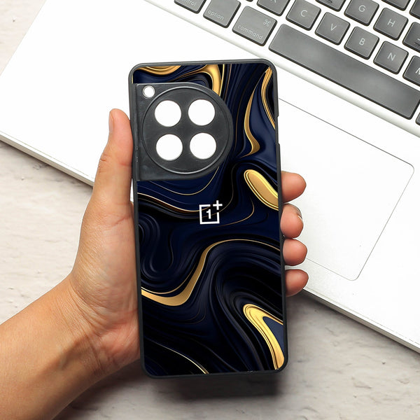 Noir Gold metal back case for Oneplus 12R