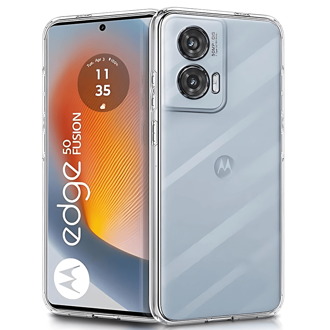 Housse Coque TPU Transparente Anti-choc Pour Motorola Edge 50 Fusion - Neuf