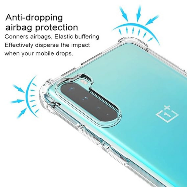 SilicaClear Transparent Silicone Case for Oneplus Nord