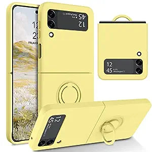 Yellow Original Silicone case for Samsung Galaxy Z FLIP 3