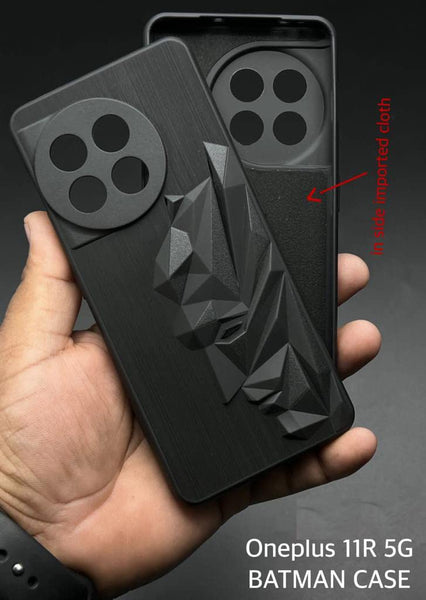 Superhero Engraved logo silicon Case for Oneplus 11R