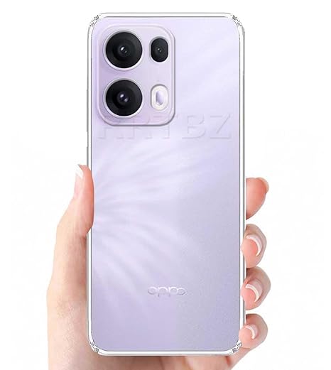SilicaClear Transparent Silicone Case for Oppo Reno 13