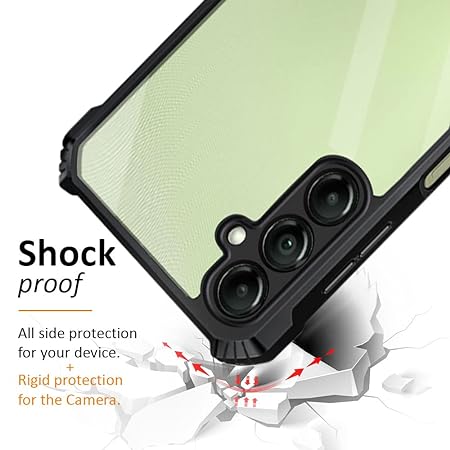 Hybrid Shockproof Silicone Case for Samsung S25 Plus