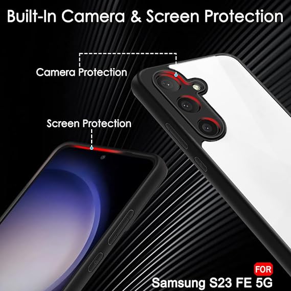 Hybrid Shockproof Silicone Case for Samsung S23 FE