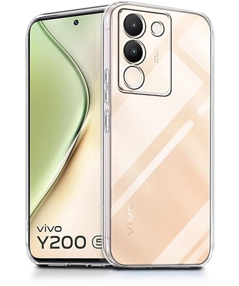 SilicaClear Transparent Silicone Case for Vivo Y200