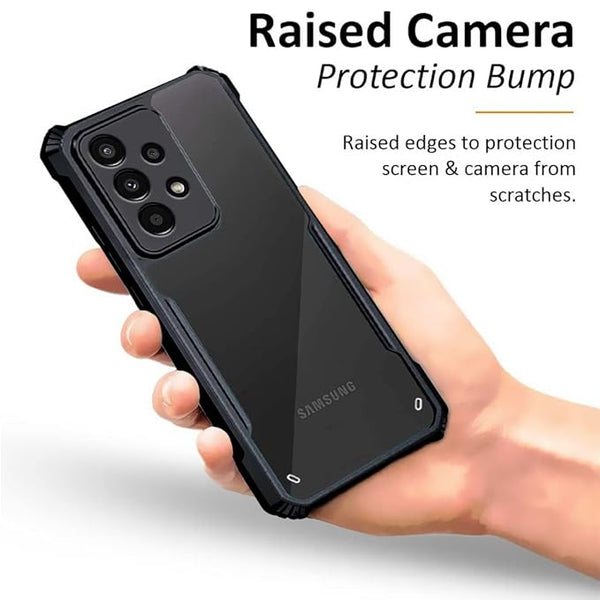 Shockproof transparent Safe Silicone case for Samsung A32 4g