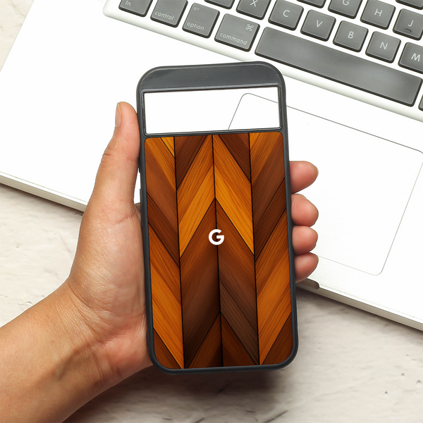 V-Wood Luxe metal back case for Google Pixel 8A