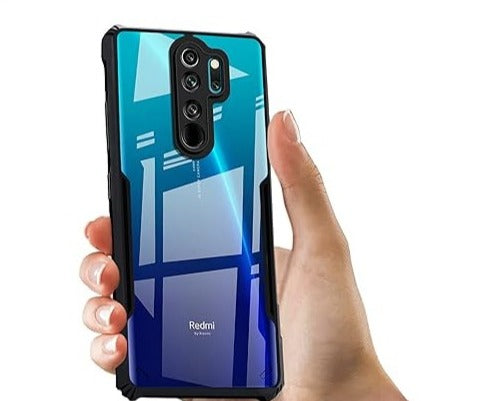 Shockproof silicone protective transparent Case Xiaomi Redmi note 8 pro