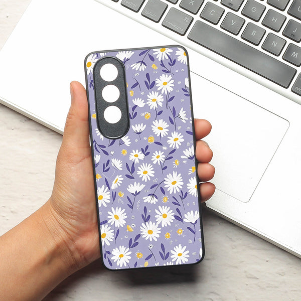 Lavender Daisies metal back case for Oneplus Nord CE 4