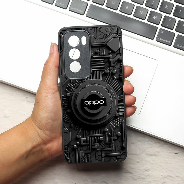 Core Reactor metal back case for Oppo Reno 12