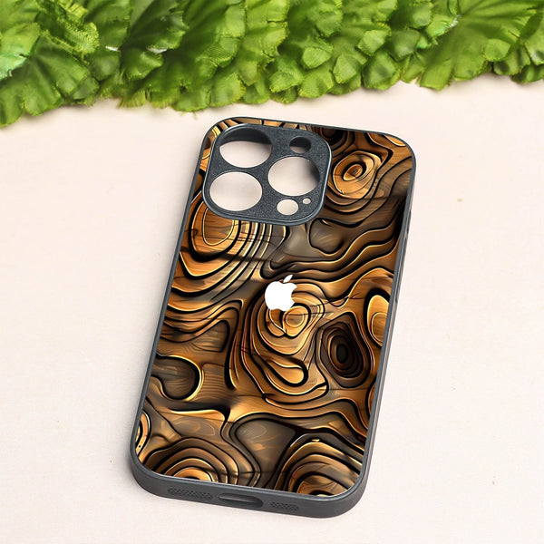 Rust Mirage metal back case for Apple Iphone 16 Pro
