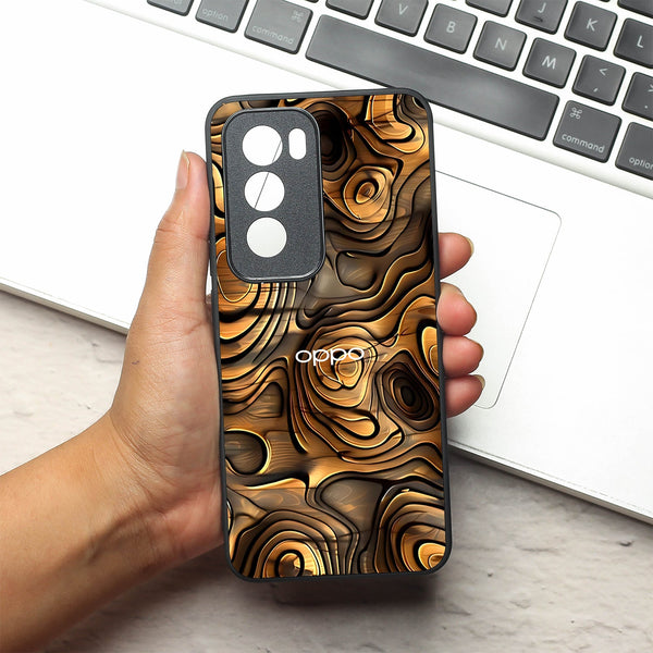 Rust Mirage metal back case for Oppo Reno 12
