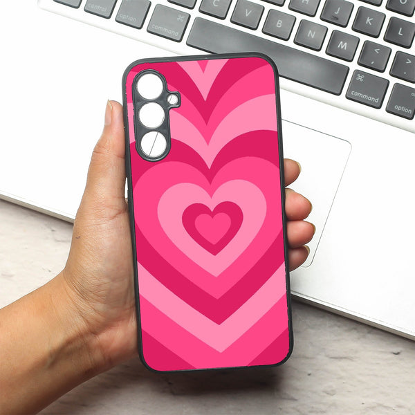 Retro Love metal back case for Samsung A34