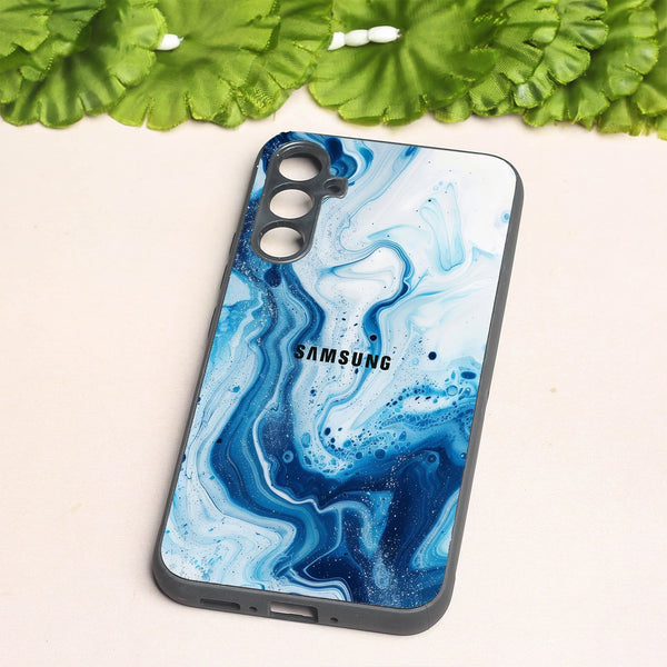 Neptune Swirl metal back case for Samsung A34