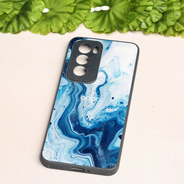 Neptune Swirl metal back case for Oppo Reno 12