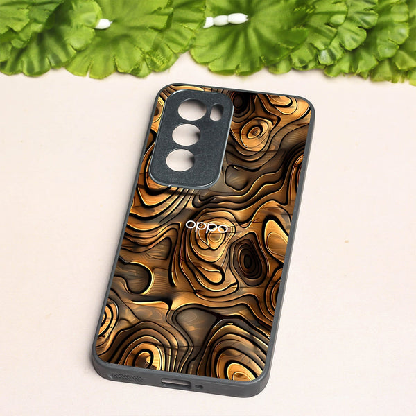 Rust Mirage metal back case for Oppo Reno 12