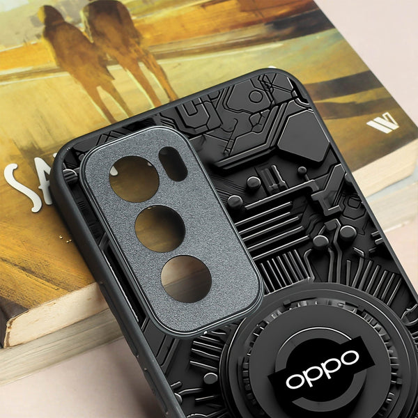 Core Reactor metal back case for Oppo Reno 12