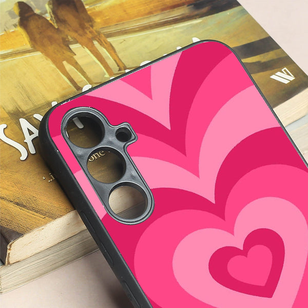 Retro Love metal back case for Samsung A34