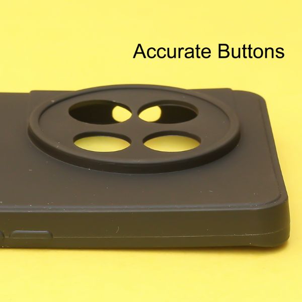 Black Candy Silicone Case for Oneplus 11R - The Hatke