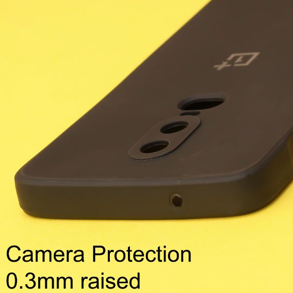 Black Candy Silicone Case for Oneplus 6 - The Hatke