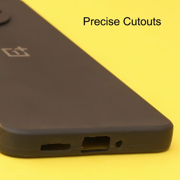 Black Candy Silicone Case for Oneplus 7T - The Hatke
