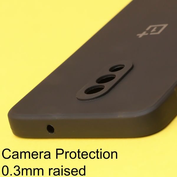 Black Candy Silicone Case for Oneplus 7 - The Hatke