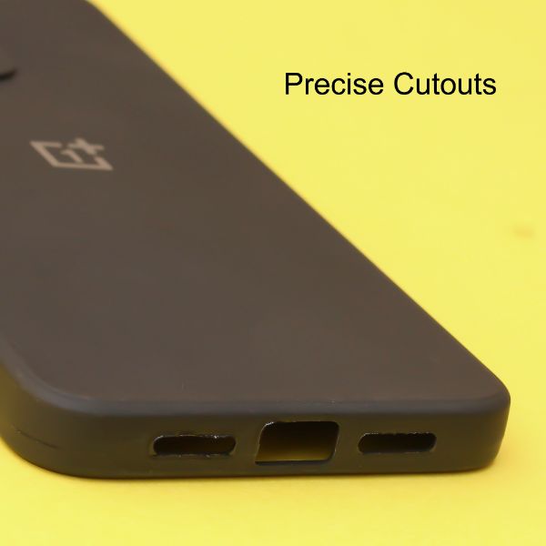 Black Candy Silicone Case for Oneplus 7 - The Hatke