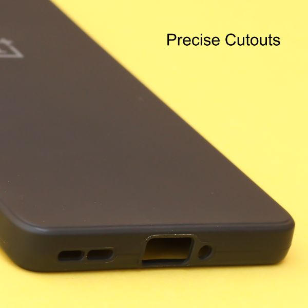 Black Candy Silicone Case for Oneplus 8 - The Hatke