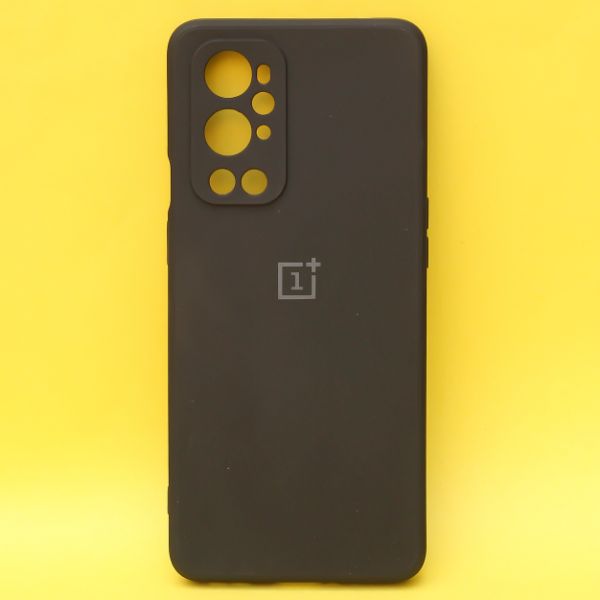 Black Candy Silicone Case for Oneplus 9 Pro - The Hatke