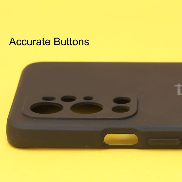 Black Candy Silicone Case for Oneplus 9 Pro - The Hatke