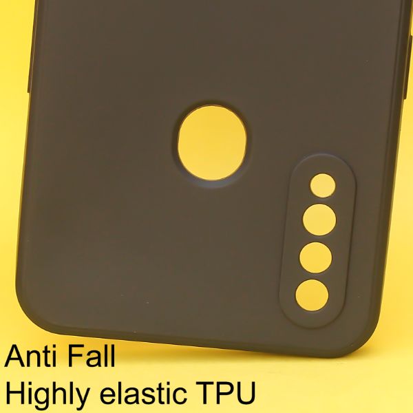 Black Candy Silicone Case for Oppo A31 - The Hatke