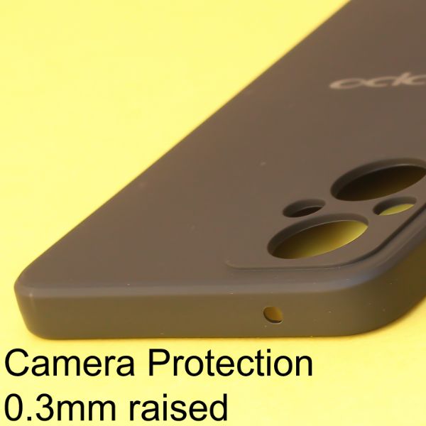 Black Candy Silicone Case for Oppo F21 Pro 5g - The Hatke