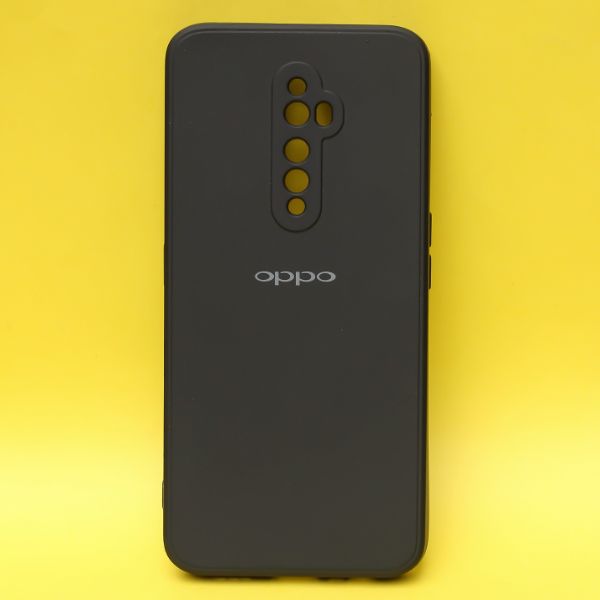 Black Candy Silicone Case for Oppo Reno 2F - The Hatke