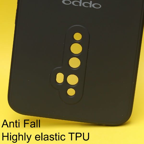 Black Candy Silicone Case for Oppo Reno 2z - The Hatke