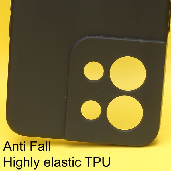 Black Candy Silicone Case for Oppo Reno 8 - The Hatke