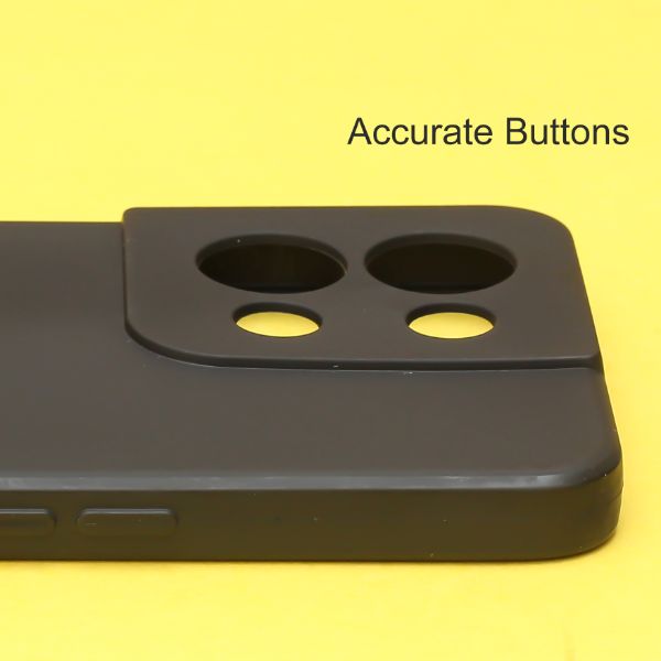 Black Candy Silicone Case for Oppo Reno 8 - The Hatke