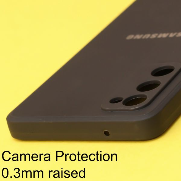 Black Candy Silicone Case for Samsung S21 FE - The Hatke