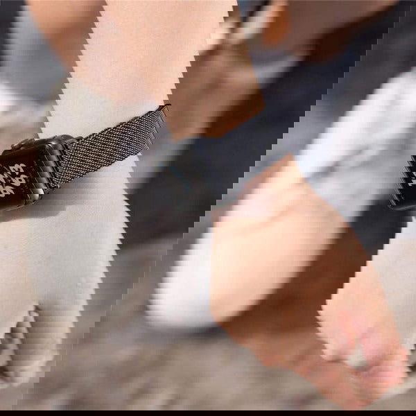 Black Chain Strap For Apple Iwatch (42mm/44mm) - The Hatke