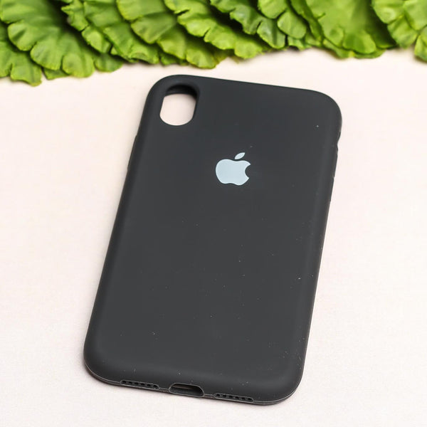 Black Original Silicone case for Apple iphone XR - The Hatke