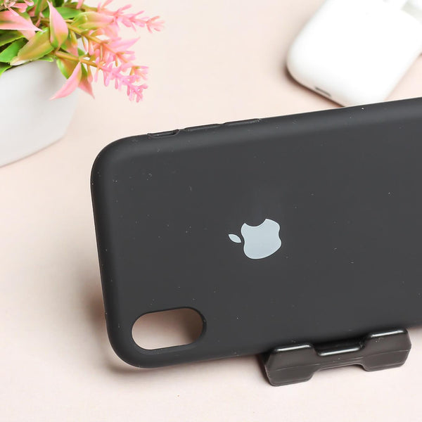 Black Original Silicone case for Apple iphone XR - The Hatke