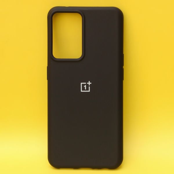 Black Original Silicone case for Oneplus Nord CE 2 - The Hatke