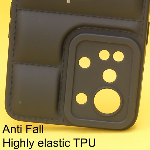 Black Puffon silicone case for Oneplus Nord 2T - The Hatke