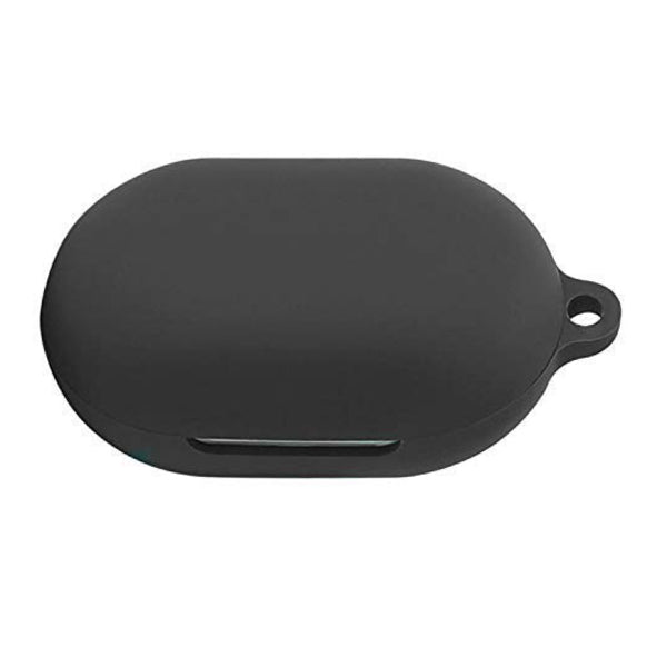 Black Silicone case for Oppo Enco W11 - The Hatke