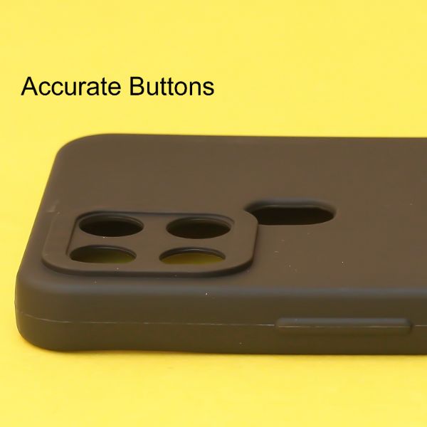 Black Spazy Silicone Case for Infinix Smart 6 - The Hatke